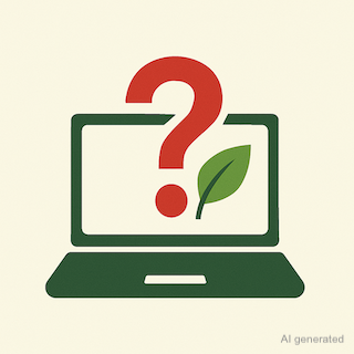 Hand pointing at digital icons on a stylized digital surface